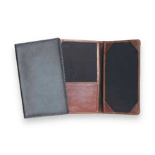 Pocket Notebook Handy Leather Umberto Ferreti Italy Made Organizer
