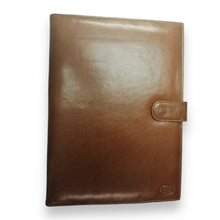 A4 Notepad Holder Leather Umberto Ferreti Made In Italy Organizer