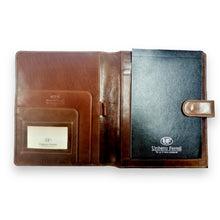 A5 Notepad Holder Leather Umberto Ferreti Made In Italy Organizer