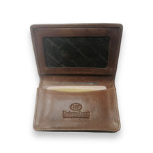 Business Card Holder Leather Umberto Ferreti Made In Italy Organizer