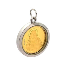 Tri-Dhatu Jesus Christ Pendant – Handcrafted Unisex Talisman in Gold Silver & Copper for Faith Redemption & Spiritual