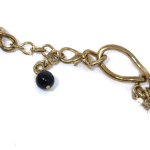 Lariat Station Necklace with Simulated Pearl and Chain Detailing – Elegant Drop Necklace for Evening Outfits - Necklace