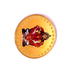Lord Ganesha 24K Gold Plated God Coin Auspicious Swiss Made Talisman for Prosperity Wisdom & Protection - Coins