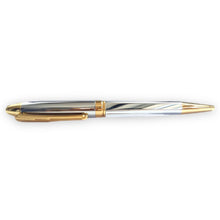 Luxury Handcrafted Writing Pen With Gold Silver Glossy Style