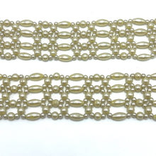 Handcrafted Pearl Fusion of Drop and Round Shaped Buckled Belt Unique Giftware