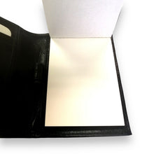 Pocket Notepad Holder Leather Umberto Ferreti Made In Italy Organizer