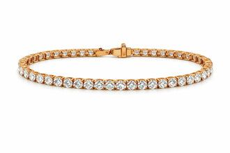 Luxury Premium White Cubic Zirconia Tennis Bracelet in White Sterling Silver 3.75mm CZ Stones 7.48’’ Jewelry - Bracelet