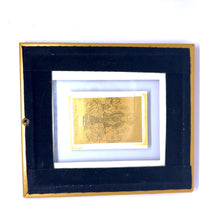 Maha Lakshmi 24K Gold Foil Frame Divine Goddess of Wealth Auspicious Religious Gift for Prosperity & Blessings Perfect