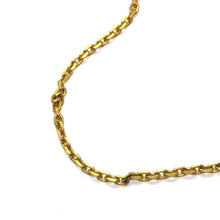 Micron Gold Plated Cable Chain Classic Necklace Jewelry - Necklace