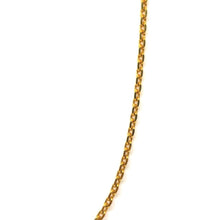 Micron Gold Plated Cable Chain Classic Necklace Jewelry - Necklace