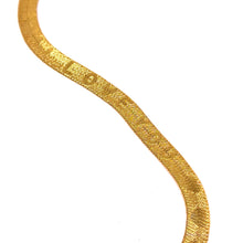 Micron Gold Plated I Love You Initial Snake Gold Plated Chain Necklace Jewelry - Necklace