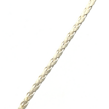 Mix Natural Semiprecious Gemstone 9mm Drop Shape Handmade White Twisted Cord Pendant Necklace Balanced Blend Of Natural