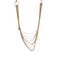 Multi-Layer Chain with Hoop 42-Inch Long Opera Necklace – Versatile Layered Fashion Jewelry - Necklace