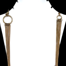 Multi-Layer Chain with Hoop 42-Inch Long Opera Necklace – Versatile Layered Fashion Jewelry - Necklace