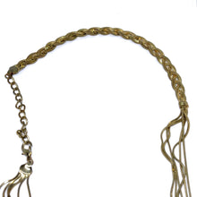 Multi Layered Chain Reversible Woven Snake Chain Two Sided Chain Necklace – Edgy Modern Fashion Jewelry - Necklace
