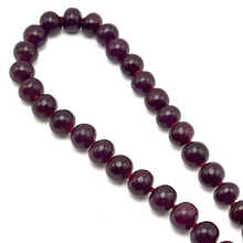 Natural Authentic Ruby Bead Necklace | Smooth 11-12mm Rondelle Beads 69 Pcs 882.50 Carats | Rich Crimson Red VVS