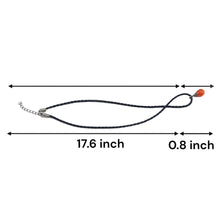 Natural Carnelian Gemstone 14.5mm Pear Shape With Black Twisted Cord Pendant Necklace Associated With Confidence