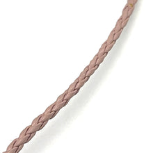 Natural Carnelian Gemstone 15mm Drop Shape With Light Pink Twisted Cord Pendant Necklace Associated With Passion Drive