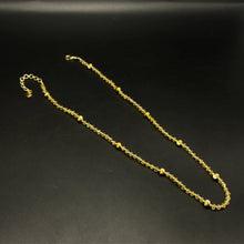 Natural Citrine | 925 Sterling Silver | Faceted Rondelle Beaded Necklace | 3mm | Rich Yellow | VVS1 Clarity | 18 Inch