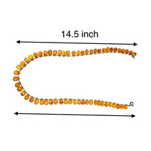 Natural Citrine Briolette Drop Gemstone Necklace Jewelry