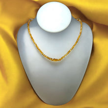 Natural Citrine Necklace | Rondelle 4mm Hand Faceted Cut Gemstone Beads | 15.2 Inch November Birthstone Jewelry