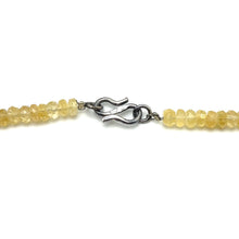 Citrine Natural, Tanzanite, Peridot, and Amethyst Necklace