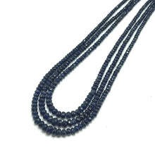 Natural Detachable Necklace Blue Sapphire Gem with Pearls 5 Strands Multiwear Unique Jewelry - Necklace