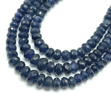 Natural Detachable Necklace Blue Sapphire Gem with Pearls 5 Strands Multiwear Unique Jewelry - Necklace