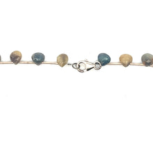 Natural Emerald Gemstone Necklace | Heart 7mm Briolette Cut Beads | 15.2 Inch May Birthstone Jewelry - Necklace