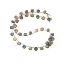 Natural Emerald Gemstone Necklace | Heart 7mm Briolette Cut Beads | 15.2 Inch May Birthstone Jewelry - Necklace