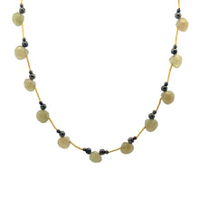 Natural Emerald Gemstone Necklace | Heart 7mm Briolette Cut Gemstone Beads | 16.9 Inch May Birthstone Jewelry - Necklace