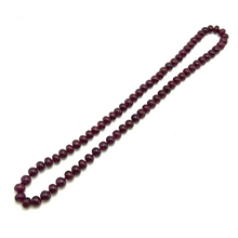 Natural Fine Ruby Necklace | Smooth 11–12mm Rondelle Beads 74 Pcs 853.45 Carats | Scarlet Red VVS Clarity | 27 Inch