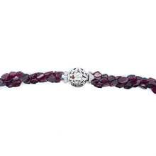 Natural Garnet Fancy & Pearl Gemstone Necklace Handmade