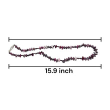 Natural Garnet Handmade Smooth Plain Fish Shape Gemstone Beaded 15.9’’ Necklace Jewelry - Necklace