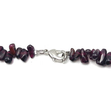 Natural Garnet Smooth Drop Plain Gemstone Beaded 14.8’’ Necklace Handmade Deep Red Jewelry - Necklace