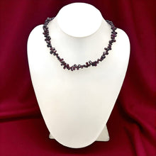Natural Garnet Smooth Drop Plain Gemstone Beaded 14.8’’ Necklace Handmade Deep Red Jewelry - Necklace