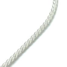 Natural Howlite Gemstone 16mm Ball With White Twisted Cord Pendant Necklace Known For Calmness Patience And Relaxation