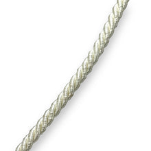 Natural Howlite Gemstone Ball 16mm With White Twisted Cord Pendant Necklace Linked To Peaceful Energy And Emotional