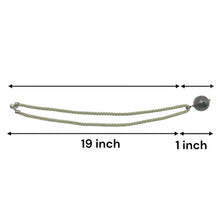 Natural Jasper Gemstone 20mm Ball with Light Green Twisted Cord Pendant Necklace To Soothe & Calm - Necklace
