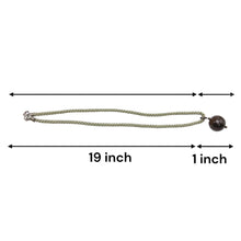 Natural Jasper Gemstone 20mm Ball With Olive Green Twisted Cord Pendant Necklace Believed To Promote Balance