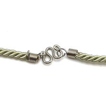 Natural Jasper Gemstone 20mm Ball With Olive Green Twisted Cord Pendant Necklace Believed To Promote Balance