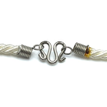 Natural Jasper Gemstone 20mm Ball With White Twisted Cord Pendant Necklace Linked To Balance Grounding And Inner