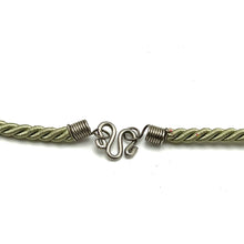 Natural Jasper Gemstone Ball 20mm with Light Green Twisted Cord Pendant Necklace to Balance Inner Strength - Necklace