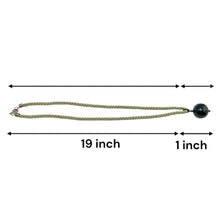 Natural Jasper Gemstone Ball 20mm with Light Green Twisted Cord Pendant Necklace to Balance Inner Strength - Necklace