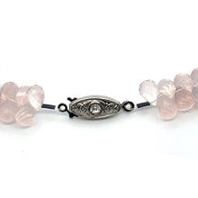 Natural Multi Gemstone Bracelet | Drop Briolette Cut Rose Quartz Iolite Peridot Citrine Blue Topaz Amethyst Beads | 7.9