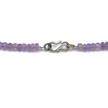 Amethyst Natural, Peridot, and Spessartite Garnet Gemstone Necklace