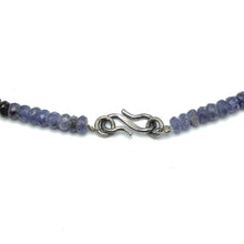 Tanzanite Natural, Spessartite, Black Tourmaline, Aqua, Citrine, Tsavorite, and Amethyst Necklace
