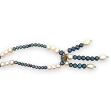 Natural Multi Tourmaline Pearl Peridot Birthstone Necklace Jewelry
