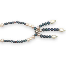 Natural Multi Tourmaline Pearl Peridot Plain Ball Handmade Necklace Jewelry