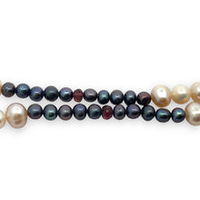Natural Multi Tourmaline Pearl Peridot Plain Ball Handmade Necklace Jewelry